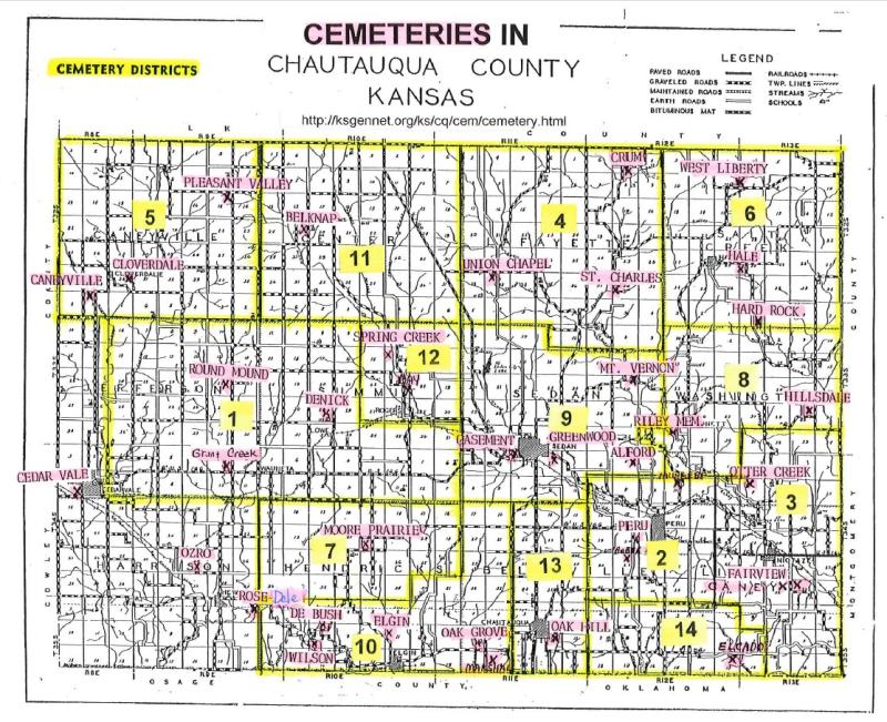 Cemetery map